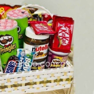 Chips and Chocolates Basket