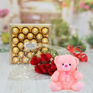 Roses Teddy or Chocolate deal