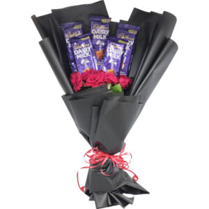 Dairy Milk & Roses Gorgeous Bouquet