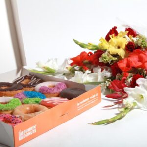 Donuts With Flowers