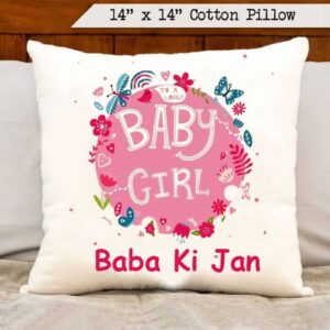 Baby Girl Cushion