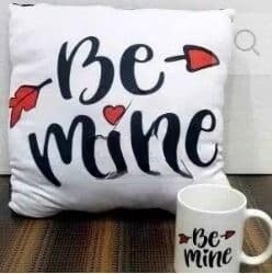 Be Mine Mug Cushion