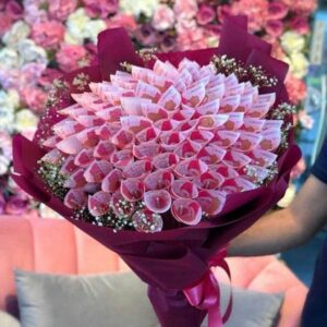 Cash Bouquet in New Style