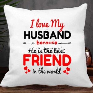 I Love My Husband Cushion