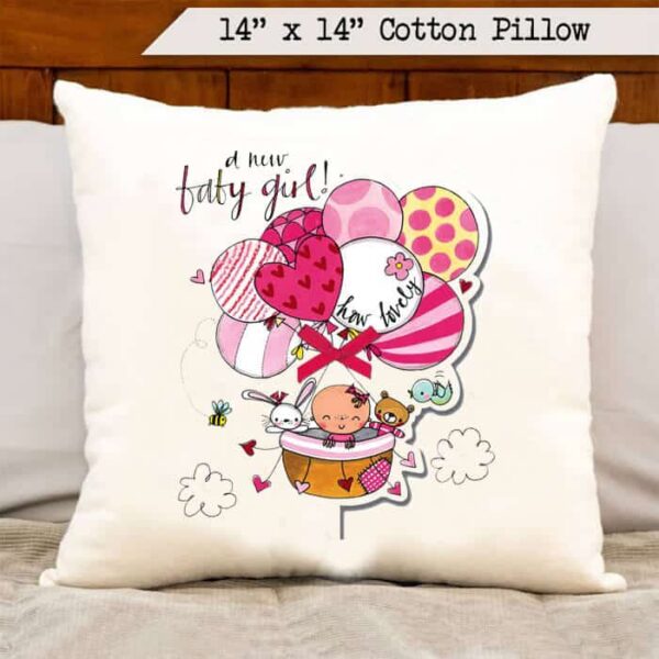 its for Baby Girl Cushion