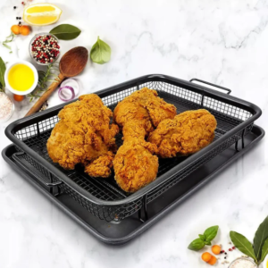 2 Piece Set Non-Stick Crisping Tray